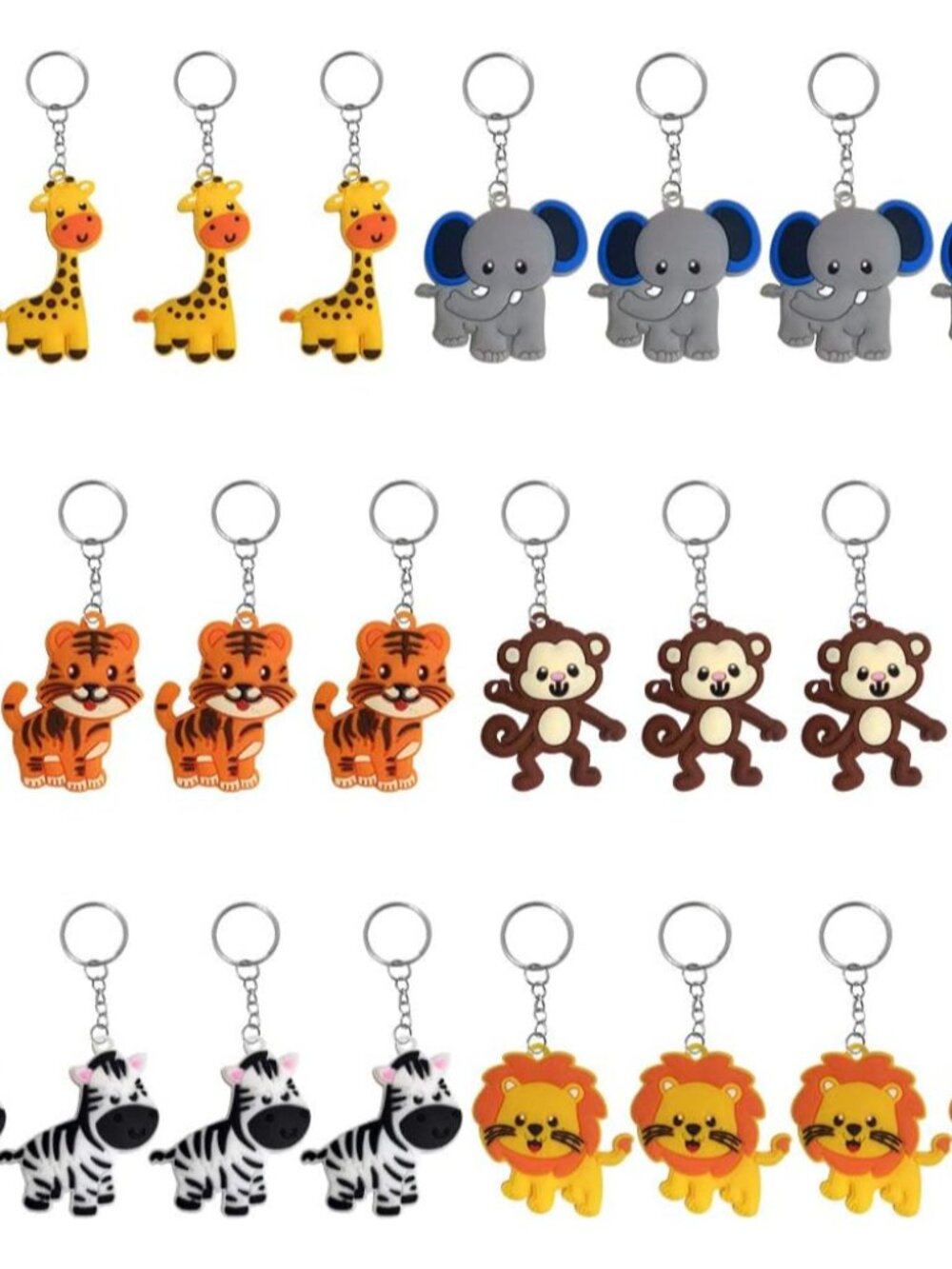 24 Pack Safari Animal